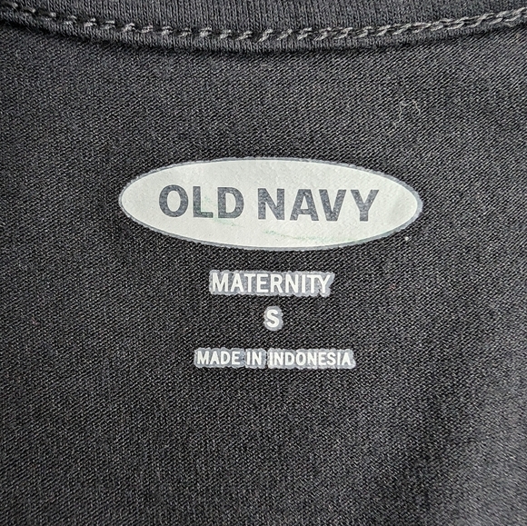 Old Navy Maternity Dress Sleeveless V Neck Black Small - Picture 4 of 8